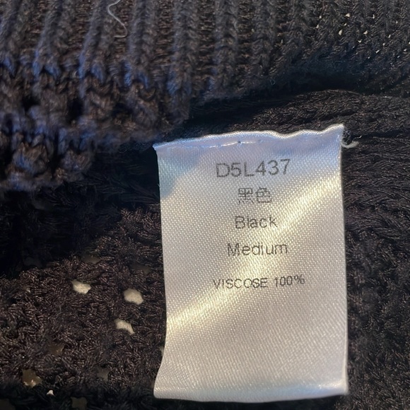 black sweater tank / lightweight / like new / M - Picture 3 of 9